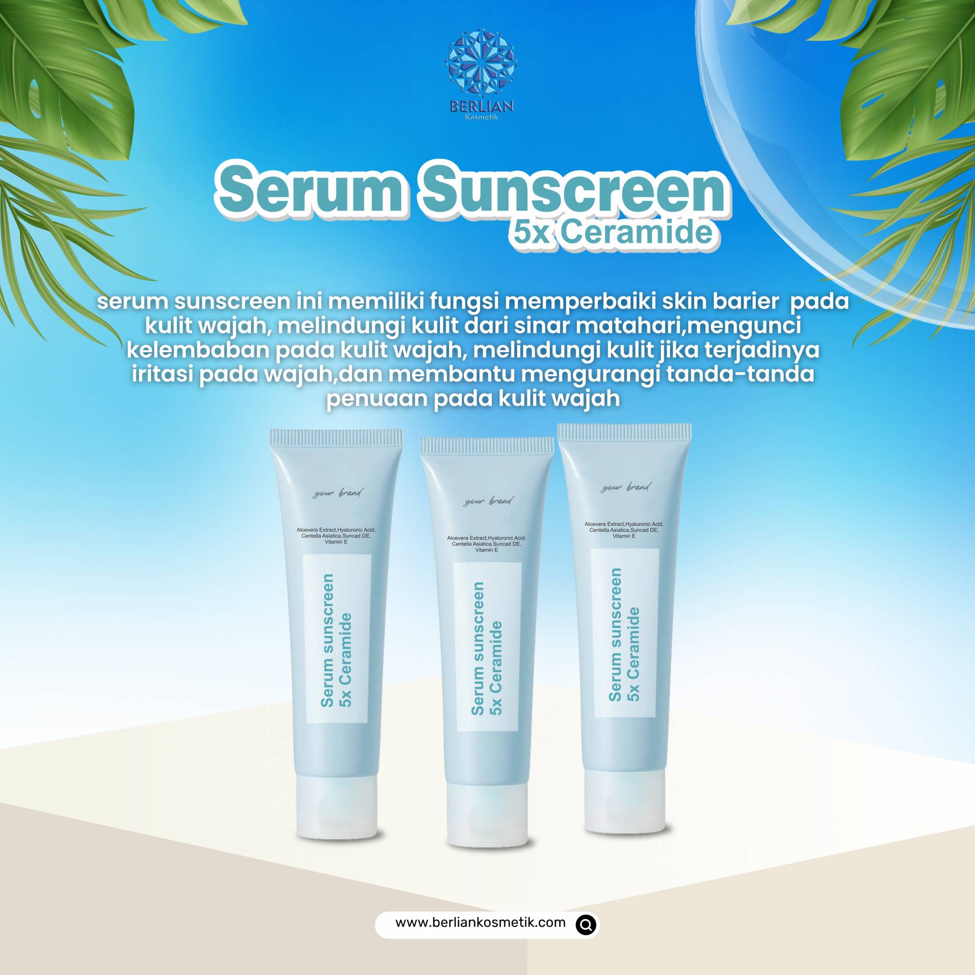 Serum Sunscreen 5x Ceramide