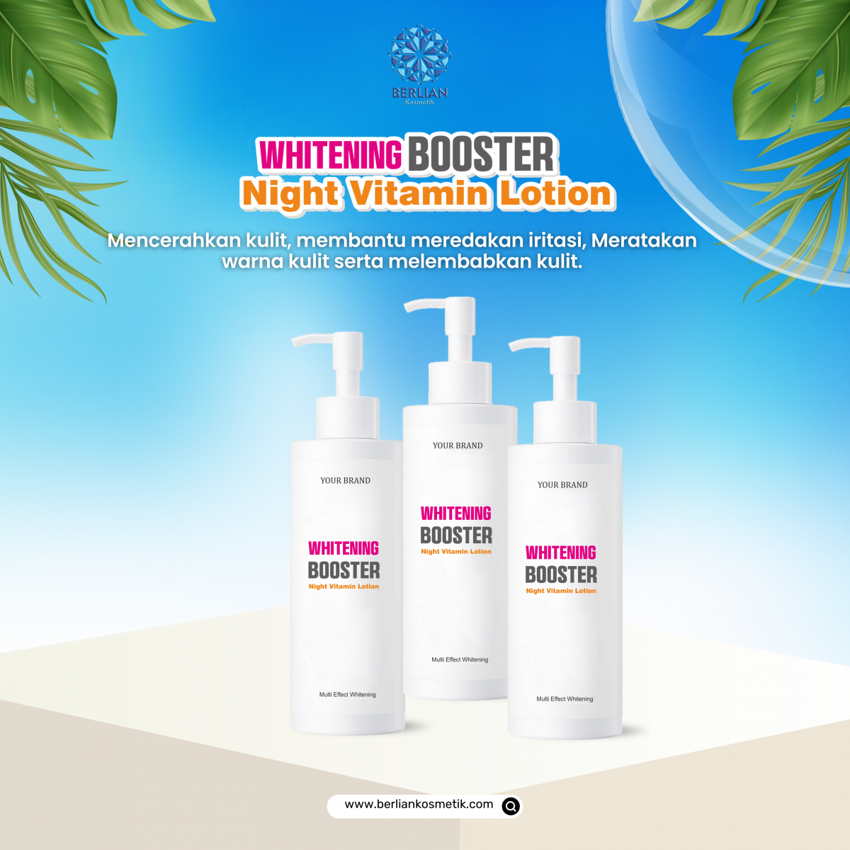 Whitening Booster Night Vitamin Lotion